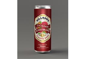 Picture of BILLSON'S, Soda - Blood Orange Can 355ml